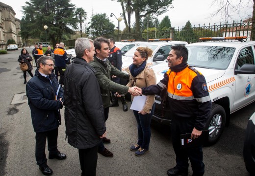 A Xunta completa a entrega de equipamento ás Agrupacións de Protección Civil cunha nova entrega a 14 concellos da provincia da Coruña